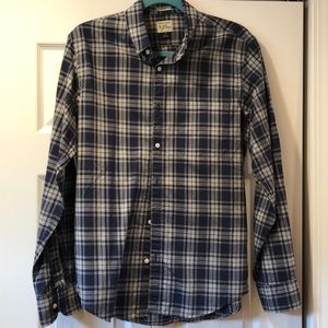 J. Crew Plaid shirt mens